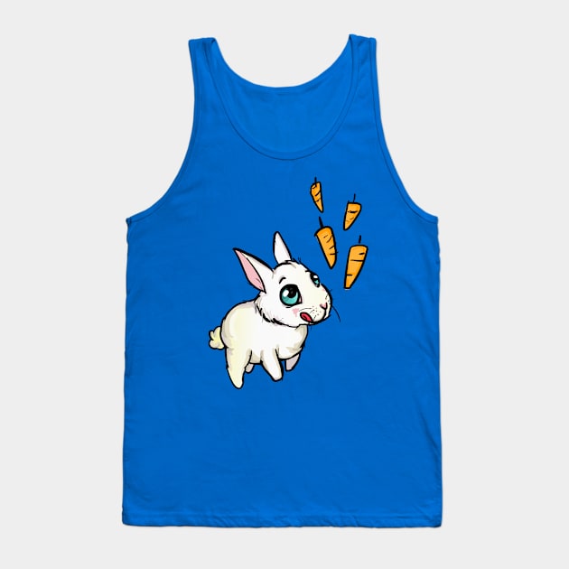 Carrot Chase Tank Top by @akaluciarts